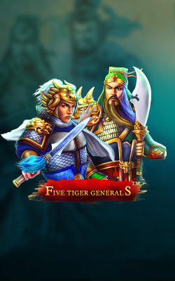 ภาพประกอบเกม Five Tiger Generals Joker Gaming