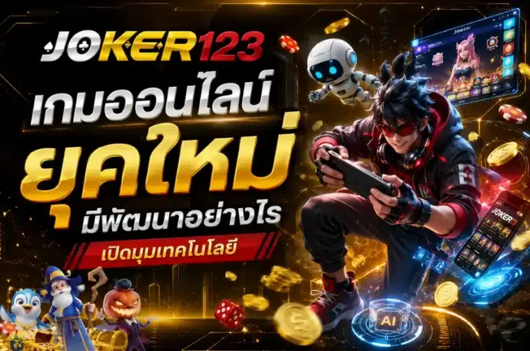 เกมออนไลน์ยุคใหม่มีพัฒนาอย่างไร