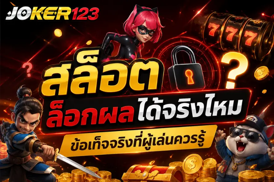 สล็อตล็อกผลได้จริงไหม